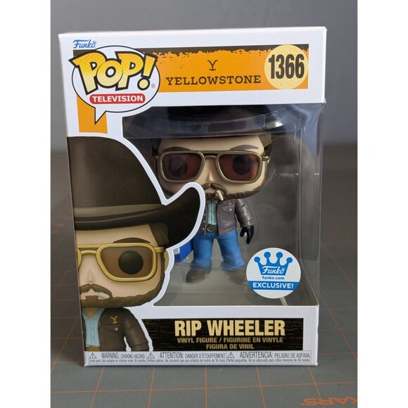 Funko Pop Rip Wheeler 1366 Vinyl Figure Yellowstone Collectible Toy NIB - Picture 11 of 12